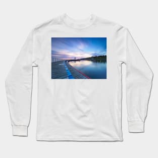 Eastern Beach Swimming Enclosure Long Sleeve T-Shirt